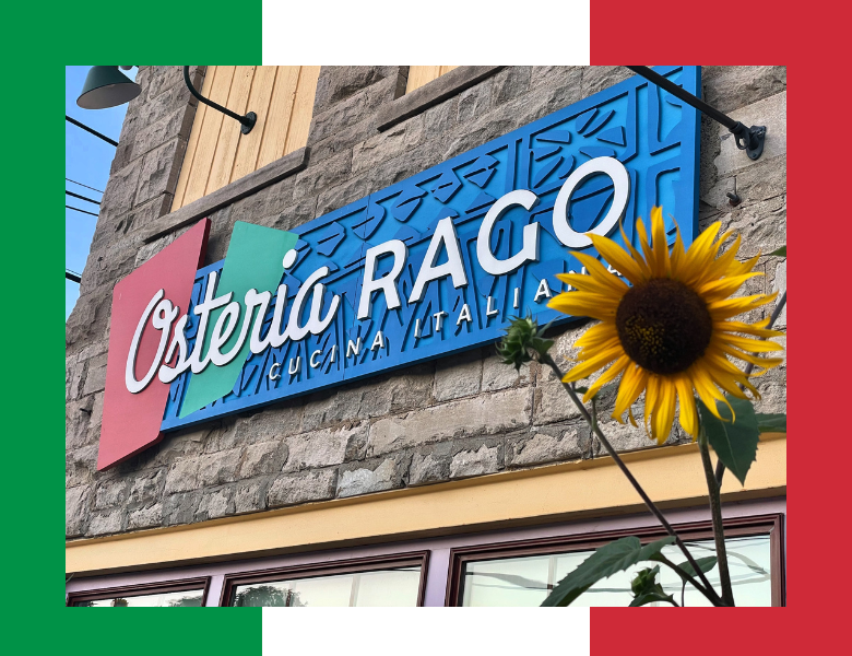 Osteria Rago Home Page